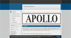 Desktop Screenshot of miklosparkolohaz.com